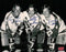 (PAST AUCTION) <br> Lot 73: Gordie Howe, Mark Howe and Marty Howe Autographed WHA Houston Aeros 8x10 Photo