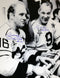 (PAST AUCTION) <br> Lot 39: Bobby Hull and Gordie Howe Autographed All-Star Game 11x14 Photo