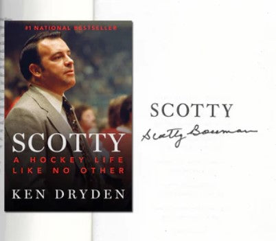 (PAST AUCTION) <br> Lot 116: Scotty Bowman Autographed Biography – “Scotty”