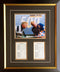(PAST AUCTION) <br> Lot 38: Bobby Hull and Brett Hull Autographed 10x15 Photo framed