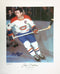(PAST AUCTION) <br> Lot 47: Jean Beliveau Montreal Canadiens Autographed 17 x 14 Litho - Limited Edition of 600