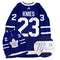 (PAST AUCTION) <br> Lot 83: Matthew Knies Autographed Adidas Authentic Jersey - Toronto Maple Leafs