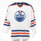 (PAST AUCTION) <br> Lot 37: Jarri Kurri White CCM Authentic Pro Edmonton Oilers Autographed Jersey