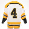 (PAST AUCTION) <br> Lot 38: Bobby Orr Autographed Hall of Fame Custom White Jersey