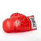 (PAST AUCTION) <br> Lot 20: Mike Tyson Autographed Red Glove and Lennox Lewis autographed glove