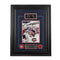 (PAST AUCTION) <br> Lot 95: Patrick Roy Autographed Cut Sheet Framed with 8 x10 Photo