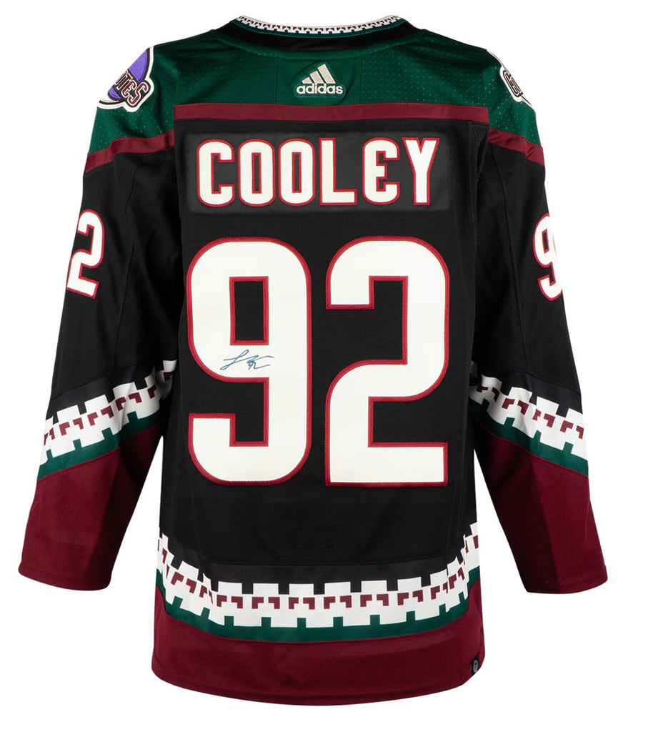 Logan Cooley Autographed Adidas Authentic Jersey