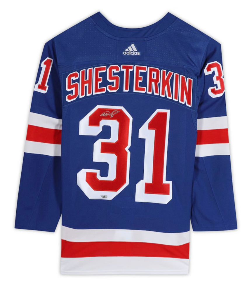 Igor Shesterkin Autographed Adidas Authentic Jersey