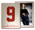 (PAST AUCTION) <br> Lot 36: Gordie Howe "Nine" Book - Autographed and 2x Inscribed Jersey - Detroit Red Wings