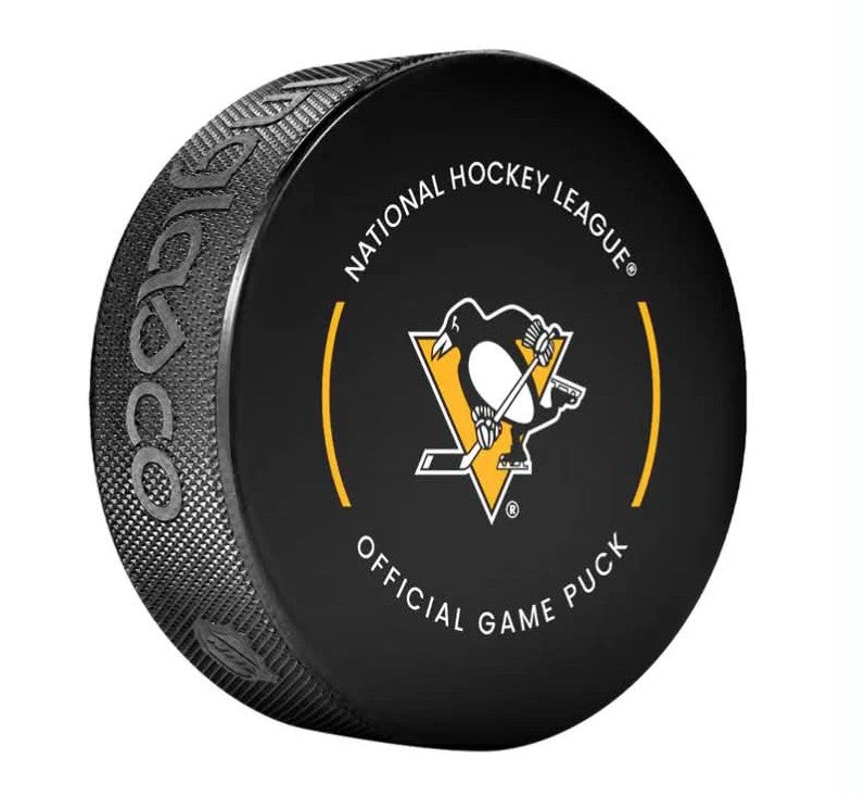 PRÉCOMMANDE - Alexei Kovalev Autographié Puck - Officiel (PIT)