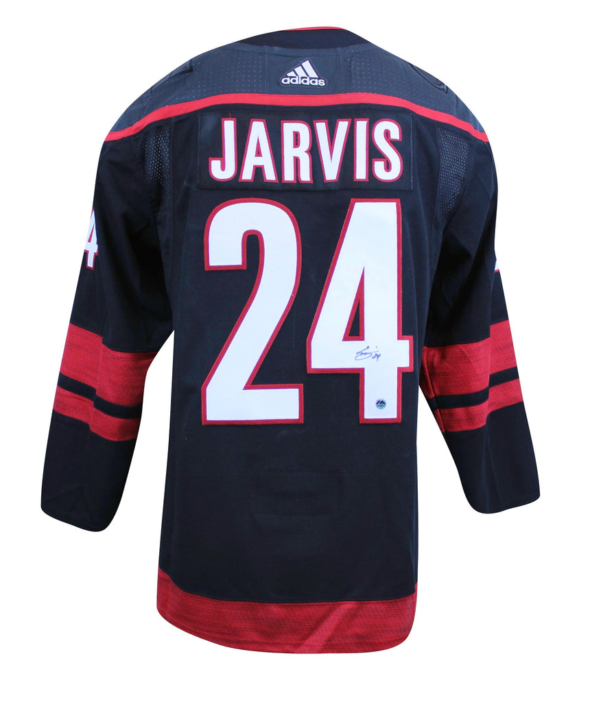 Seth Jarvis Autographed Adidas Authentic Jersey - Alternate