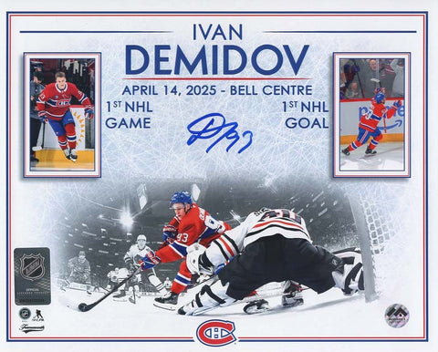 Ivan Demidov Autographed 8x10 Photo - Montage