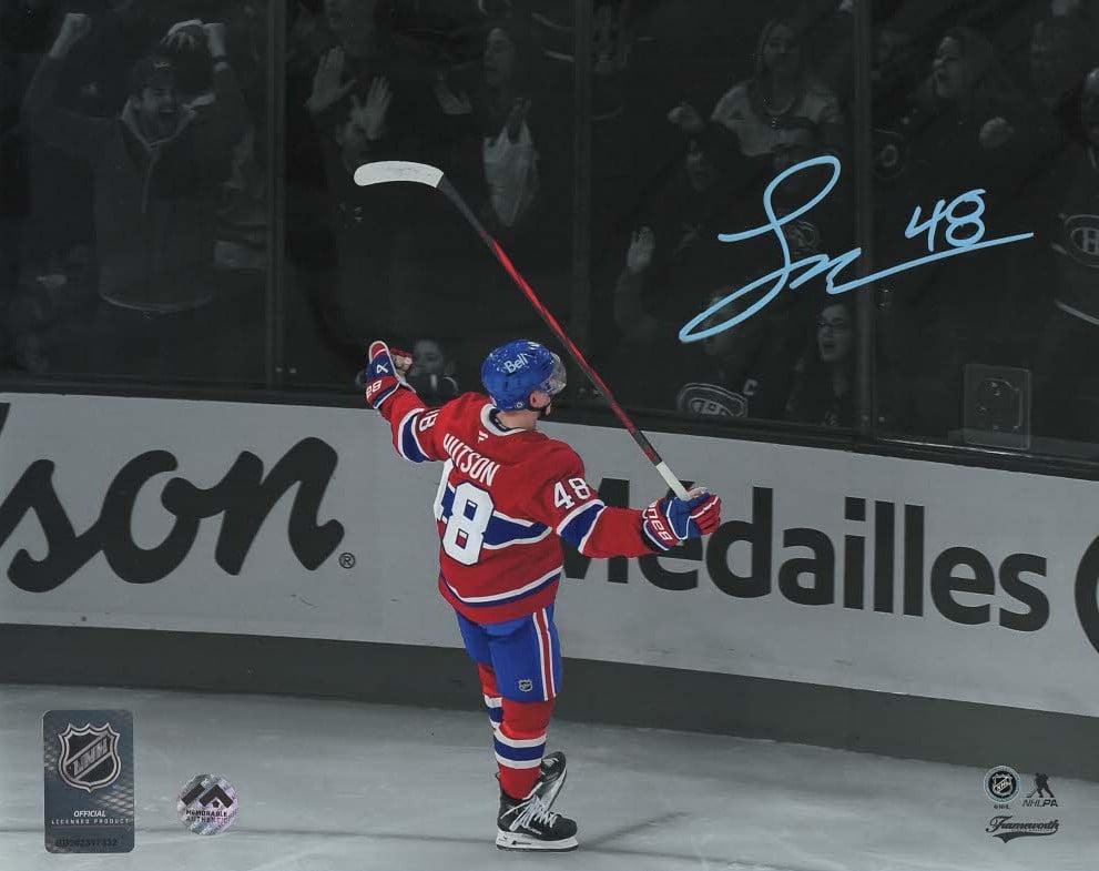 Lane Hutson Autographed 8x10 Photo - Spotlight