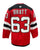 Jesper Bratt Autographié Red Fanatic Premium chandail