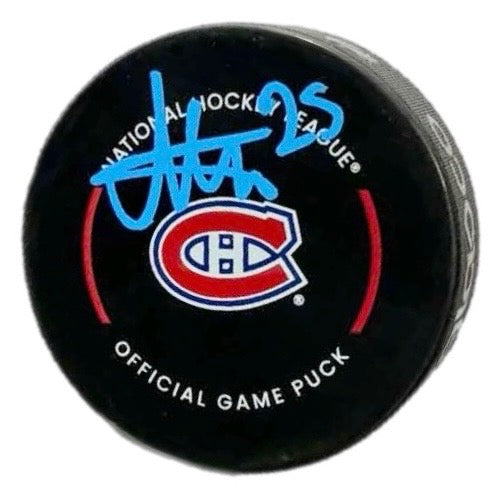 Michael Hage Autographed Puck - Official