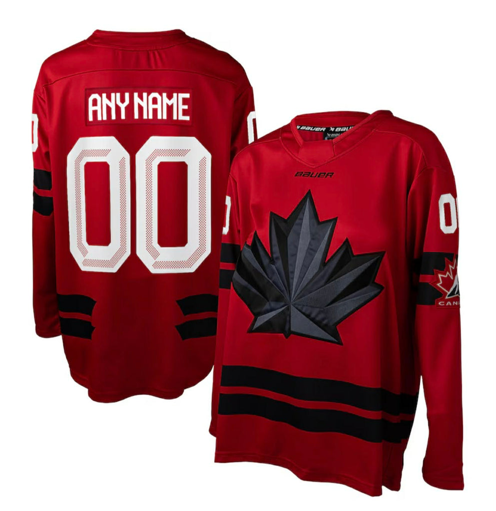 PRE-ORDER - 2026 Team Canada Olympics Red Bauer Replica Jersey – Customized (Unsigned)