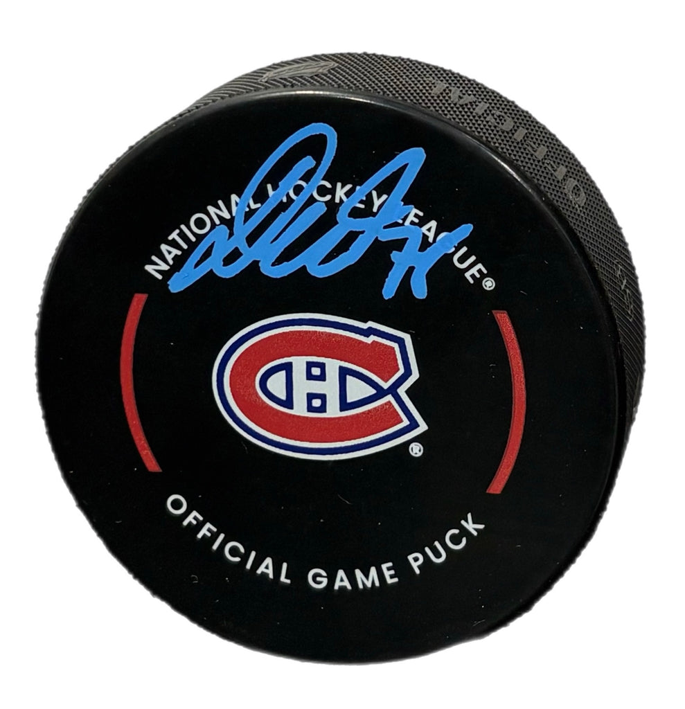 Jakub Dobes Autographed Puck - Official 2025-26