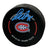 Jakub Dobes Autographed Puck - Official 2025-26
