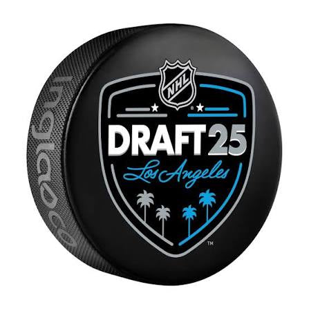PRE-ORDER - Bryce Pickford Autographed Puck - Draft