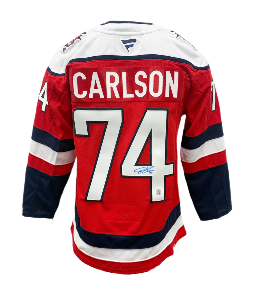 John Carlson Autographié Fanatiques Premium Alternatif chandail