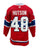 Lane Hutson Autographed Red Fanatic Premium Jersey