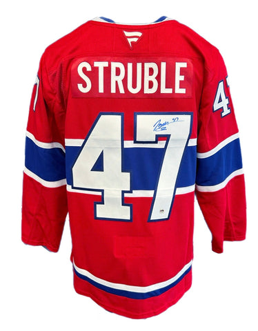 Jayden Struble Autographed Fanatics Premium Jersey