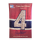 (PAST AUCTION) <br> LOT 11: JEAN BELIVEAU AUTOGRAPHED AND INSCRIBED 48x72 BANNER FROM THE SALE OF HIS PERSONNAL COLLECTION
