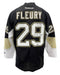 Marc-André Fleury Autographed & Inscribed Black Reebok Jersey - SC Champs