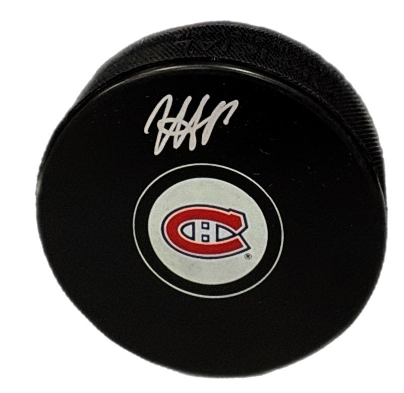Alexander Zharovsky Autographed Puck - Logo