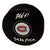 Alexander Zharovsky Autographed & Inscribed Puck - Logo