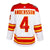 Rasmus Andersson Autographed Calgary Flames White Adidas Authentic Jersey
