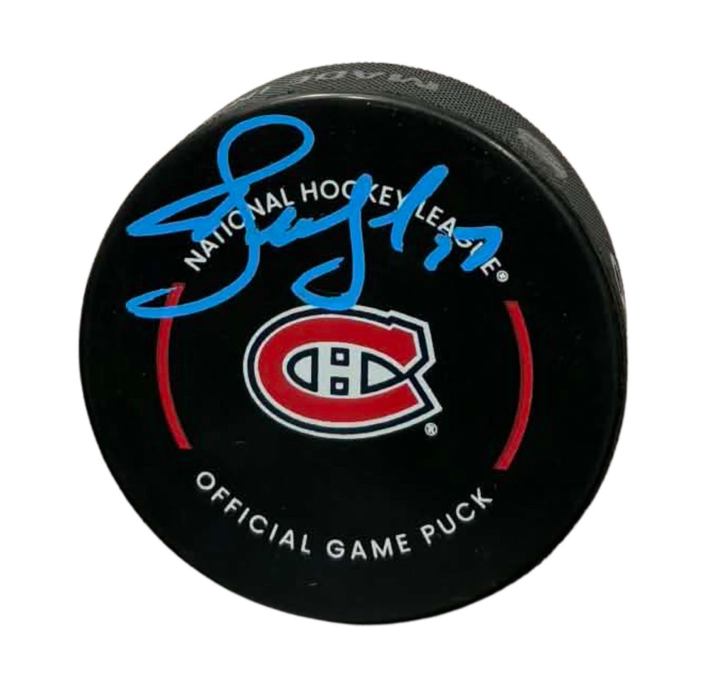 Alexei Kovalev Autographed Puck - Official