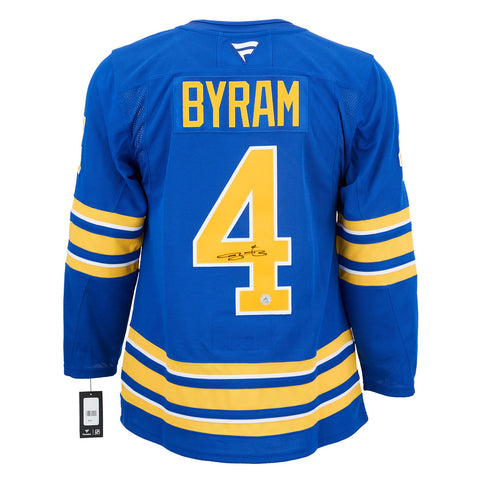 Bowen Byram Autographed Buffalo Sabres Fanatics Premium Jersey