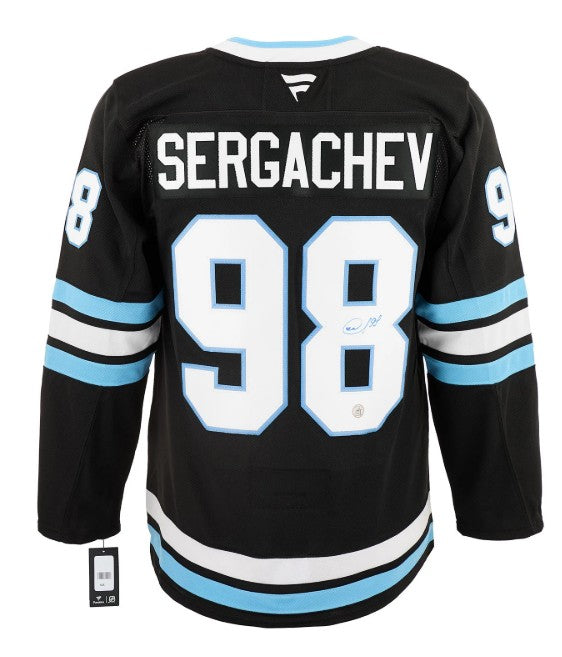 Mikhail Sergachev Autographed Utah Hockey Club Fanatics Premium Jersey