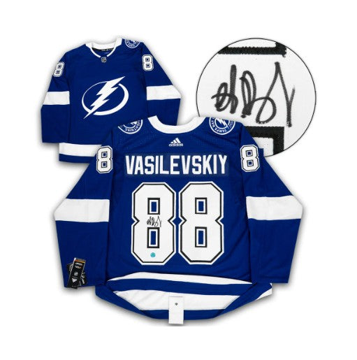 Andrei Vasilevskiy Autographed Adidas Authentic Jersey