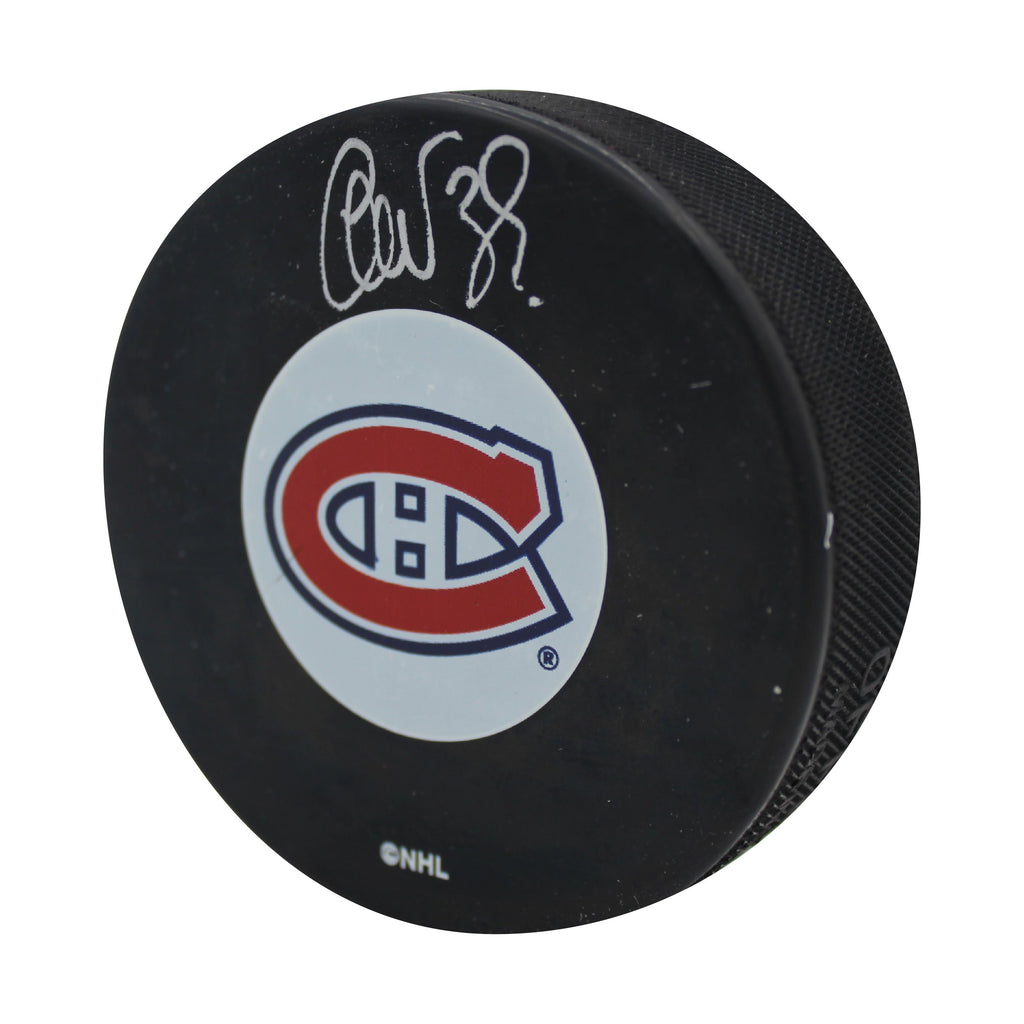 Christobal Huet Autographed Puck - Logo – Memorable Authentic