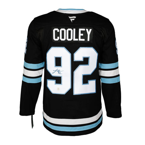 Logan Cooley Autographed Utah Hockey Club Fanatics Premium Jersey