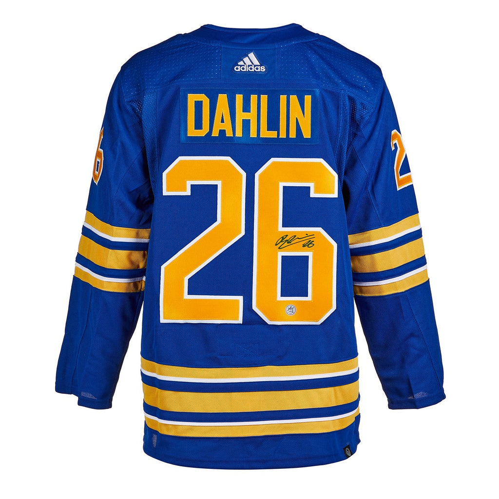 Rasmus Dahlin Autographed Buffalo Sabres Blue Adidas Authentic Jersey