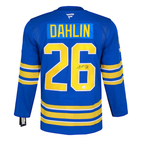 Rasmus Dahlin Autographed Buffalo Sabres Fanatics Premium Jersey