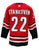 Logan Stankoven Autographié Carolina Hurricanes Red Fanatic Premium chandail
