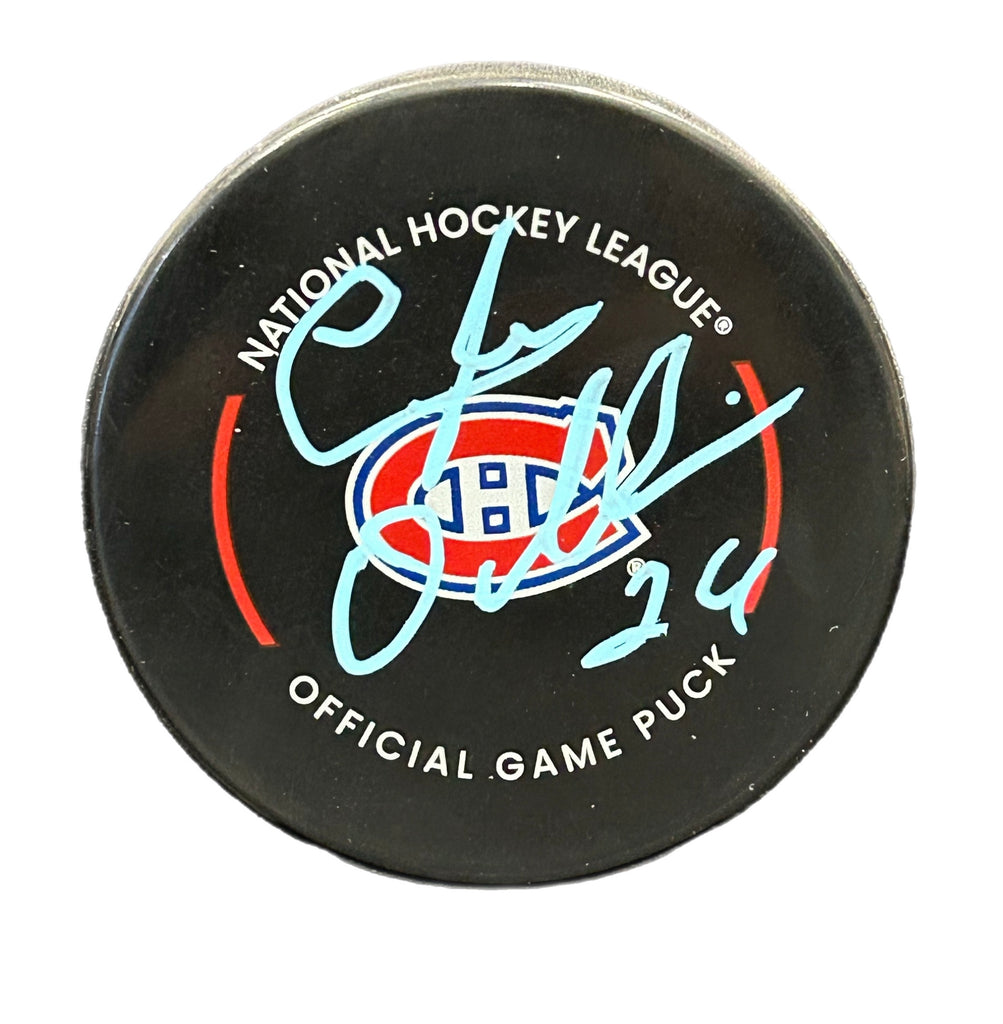 Lyle Odelein Autographed Puck - Official