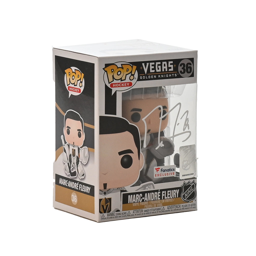 LOT 16: MARC-ANDRÉ FLEURY AUTOGRAPHED FUNKO POP