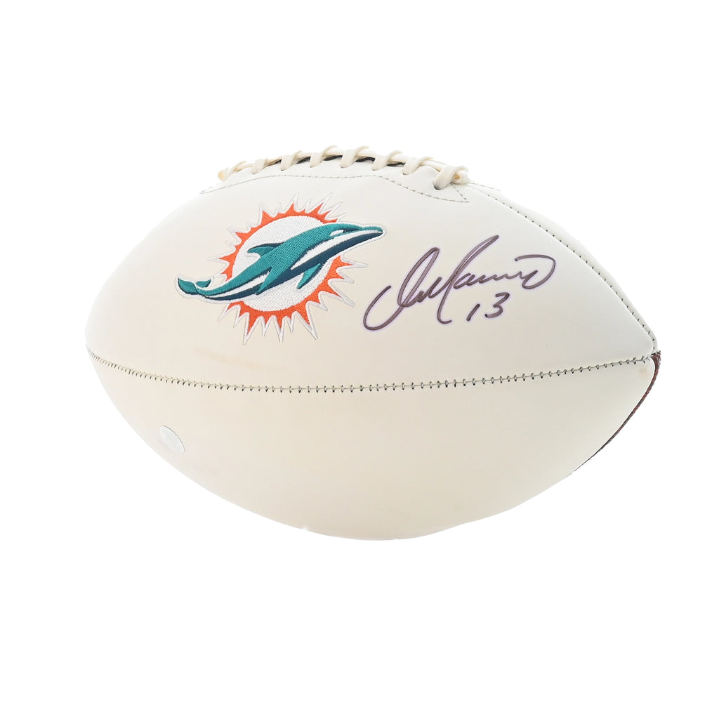 LOT 17: DAN MARINO AUTOGRAPHED FOOTBALL BALL