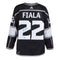 Kevin Fiala Autographed Los Angeles Kings Black Adidas Authentic Jersey