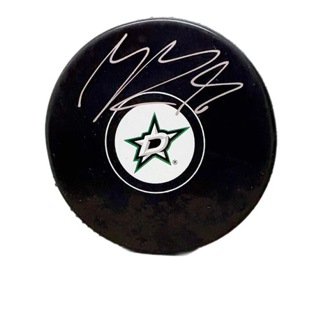 Mikko Rantanen Autographed Puck - Logo