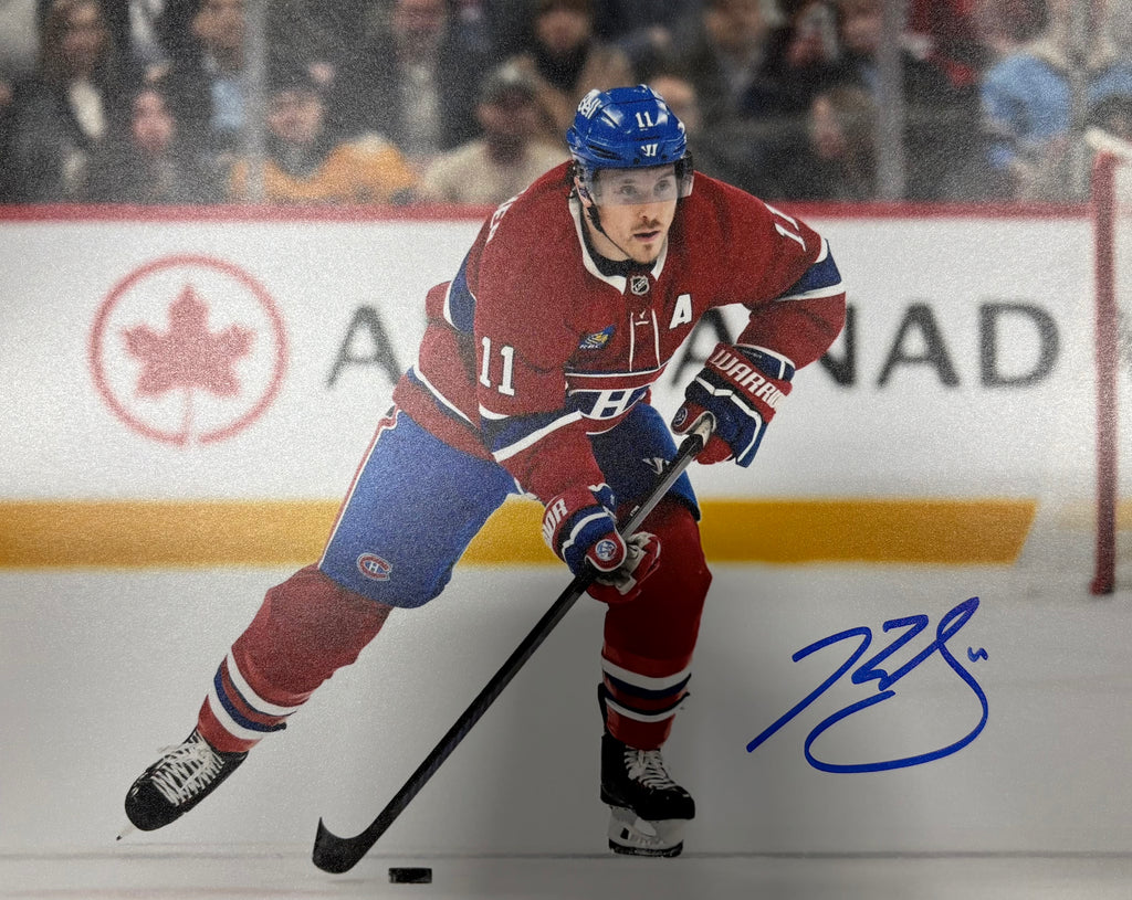 Brendan Gallagher Autographed 8x10 Photo - Action