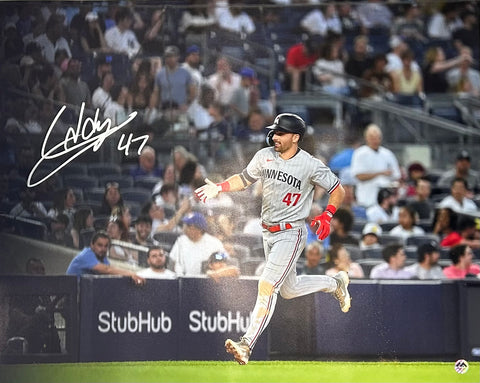 Edouard Julien Autographed 16x20 Photo - Running