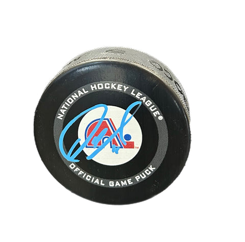 Owen Nolan Autographed Puck - Official