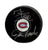 Pierre Houde & Marc Denis Autographed Puck - Logo