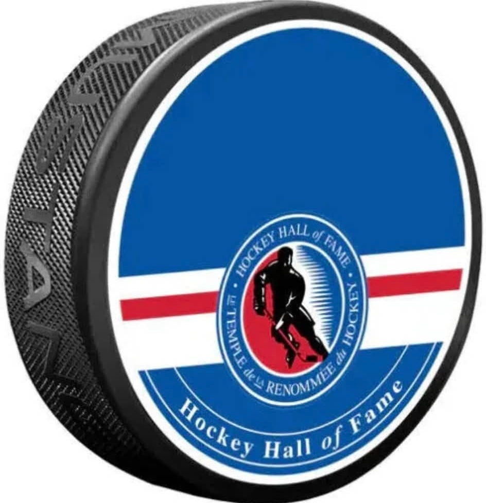 PRE-ORDER - Pierre Houde Autographed Puck - HOF